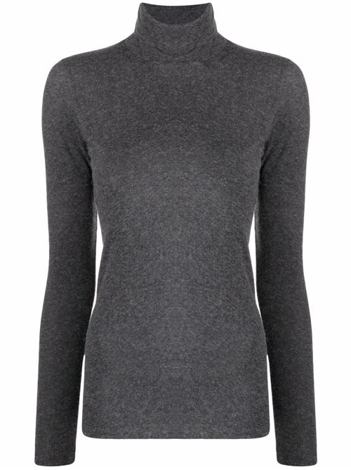 T-shirt donna dolcevita manica lunga MAJESTIC FILATURES | M005FTS011088